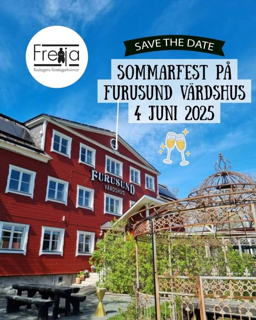 Sommarfest på Furusunds Värdshus för Freijas medlemmar