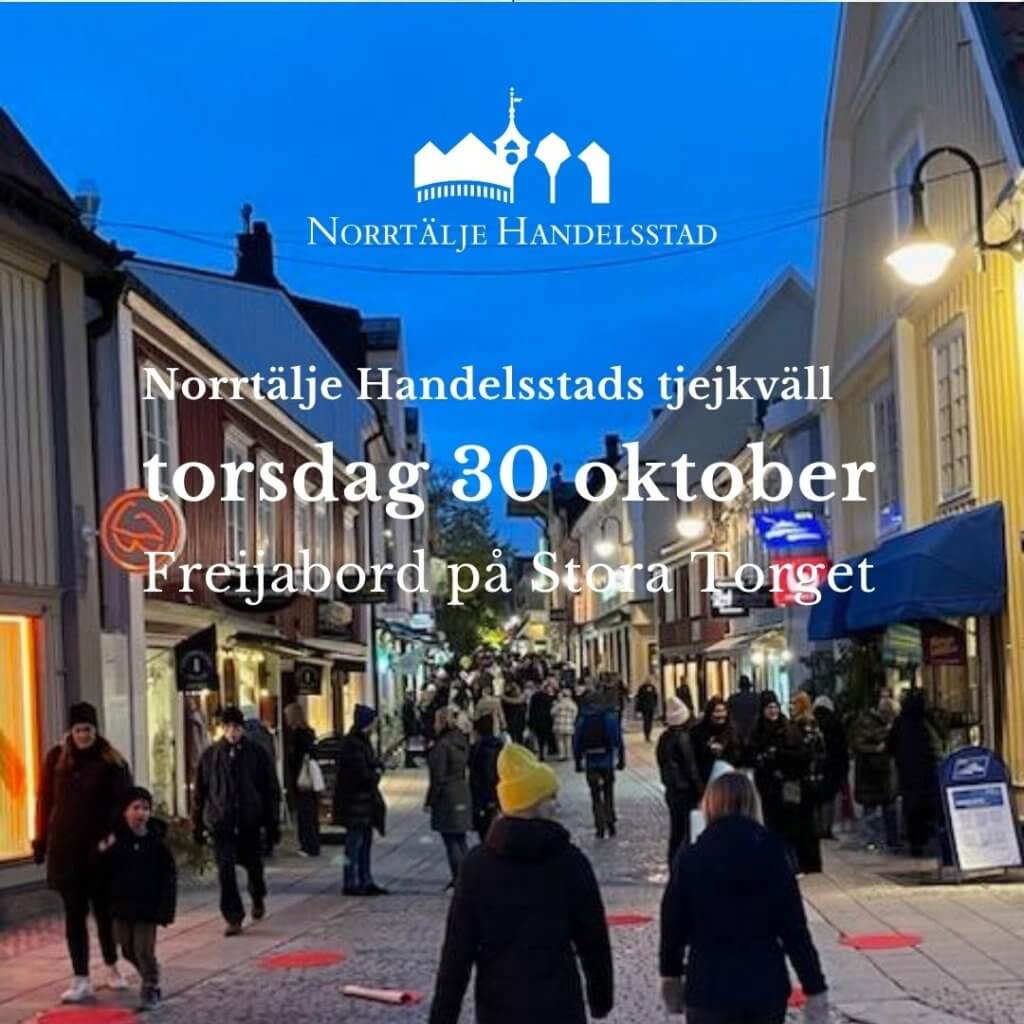 Norrtälje Handelsstads tjejkväll 30 oktober