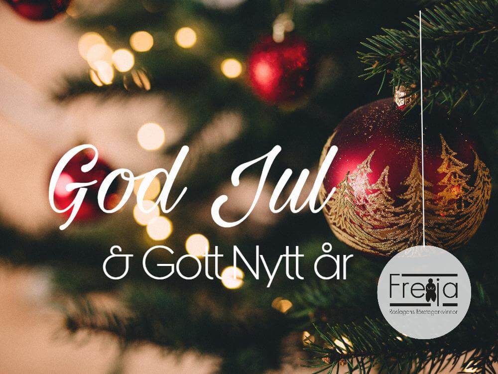 God Jul & Gott nytt år!