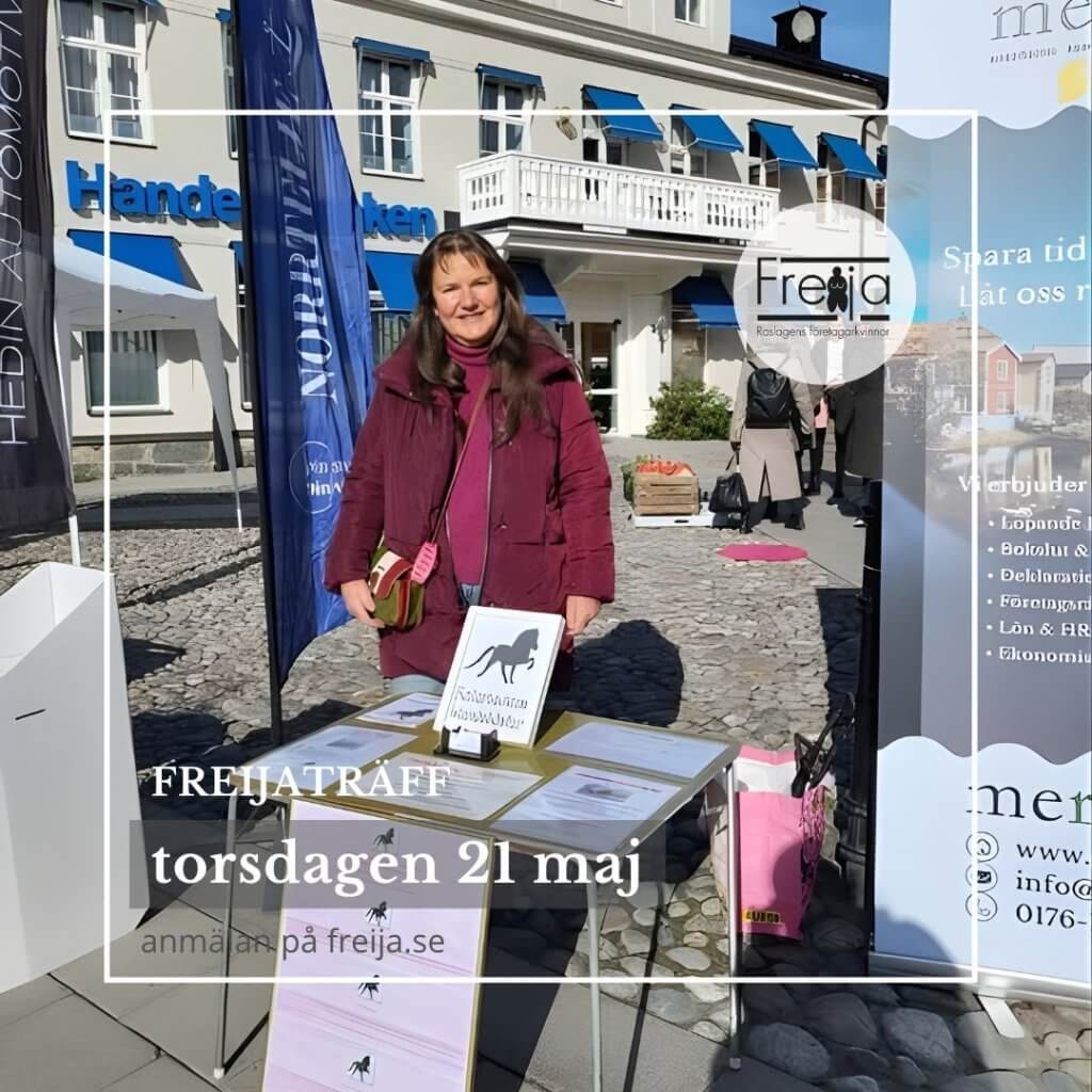 FREIJATRÄFF torsdag 21/5 hos Åsa på Rallarbacken i Malsta