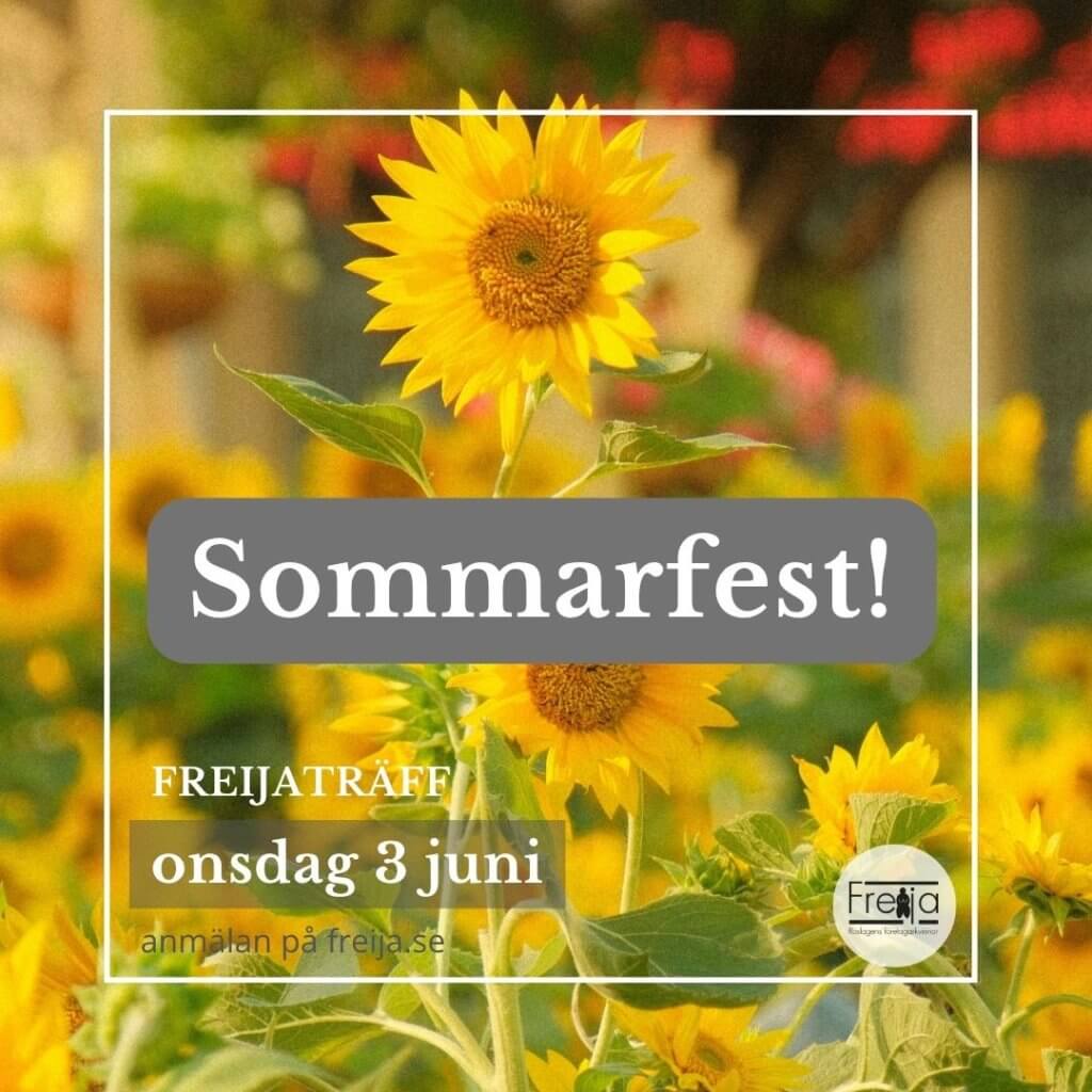 Sommarfest onsdagen 3 juni 2026